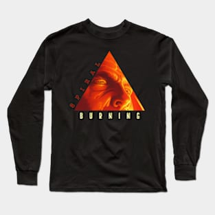 Spiral burning Long Sleeve T-Shirt